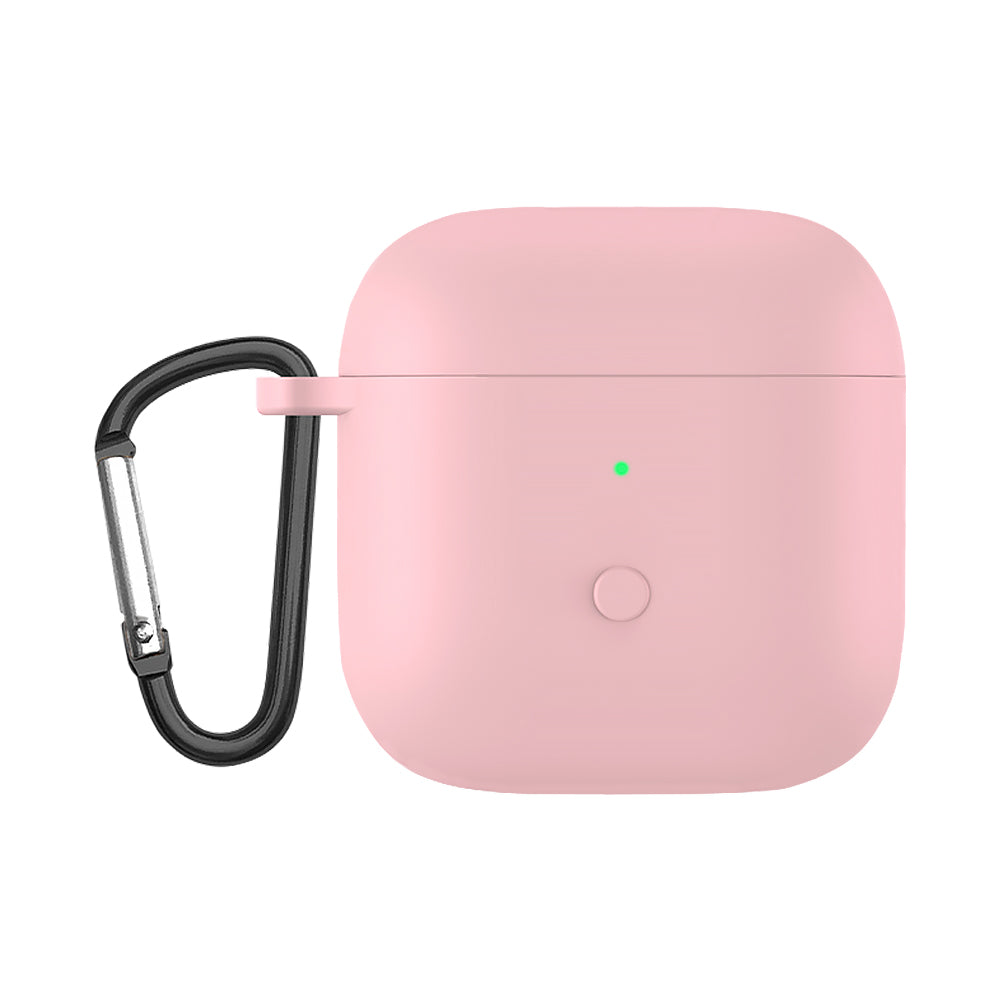 Full Protective Silicone Skin Earphone Case Cover with Carabiner for Redmi Buds 3 Full Protective Silicone Skin Earphone Case Cover with Carabiner for Redmi Buds 3